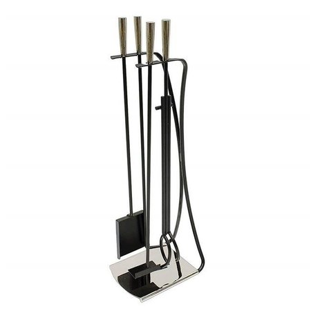 MINUTEMAN Minuteman WR-44NB Park Avenue Tool Set; Nickel and Black WR-44NB